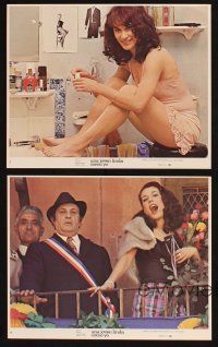 8d187 SUCH A GORGEOUS KID LIKE ME 8 Spanish/U.S. 8x10 mini LCs '73 Francois Truffaut, sexy B. Lafont