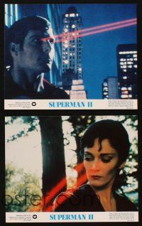 8d188 SUPERMAN II 8 color 8x10 stills '81 Christopher Reeve, Gene Hackman, Margot Kidder!