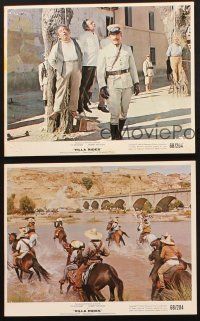8d291 VILLA RIDES 3 color 8x10 stills '68 written by Sam Peckinpah, cool horse and war images!