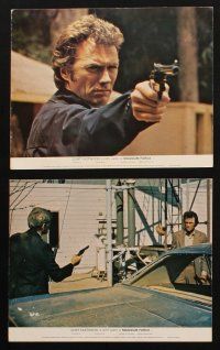 8d100 MAGNUM FORCE 8 color English FOH LCs '73 Clint Eastwood as Dirty Harry in San Francisco!