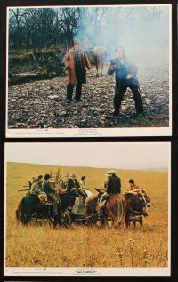 8d066 BAD COMPANY 8 8x10 mini LCs '72 Jeff Bridges, Barry Brown, Jim Davis, western!