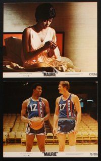 8d117 MAURIE 8 8x10 mini LCs '73 Maurice Stokes basketball biography starring Bernie Casey!