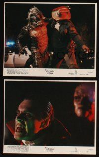 8d140 MONSTER SQUAD 8 8x10 mini LCs '87 Dracula, Frankenstein, Wolfman & classic horror monsters!