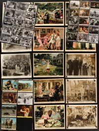 8e053 LOT OF 52 COLOR AND BLACK & WHITE 8x10 STILLS '50s-60s images from a variety of movies!