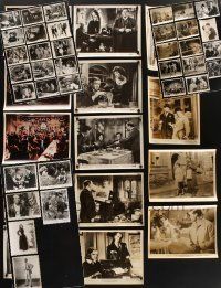 8e061 LOT OF 49 8x10 STILLS '50s-60s great images from a variety of different movies!