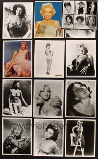 8e076 LOT OF 18 SEXY FEMALE STAR REPRO 8x10 STILLS '80s Marilyn Monroe, Grace Kelly & more!