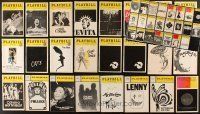 8e115 LOT OF 47 PLAYBILLS '60s-80s lots of information & images from Broadway shows!