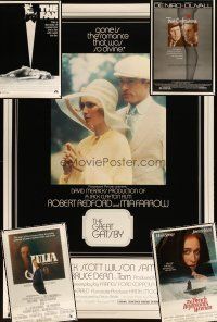 8e117 LOT OF 5 40x60s '70s-80s Great Gatsby, Julia, True Confessions, The Fan & more!