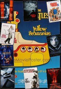 8e149 LOT OF 47 UNFOLDED DOUBLE-SIDED ONE-SHEETS '97 - '09 great images from a variety of movies!