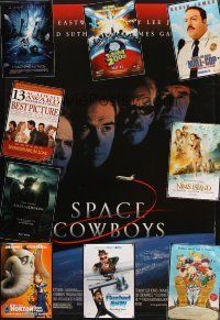 8e174 LOT OF 17 UNFOLDED DOUBLE-SIDED ONE-SHEETS '98 - '09 Space Cowboys, The Happening & more!