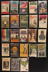 8e109 LOT OF 23 MOVIE TIE-IN PAPERBACK BOOKS '60s-70s Harold & Maude, Star Trek & more!