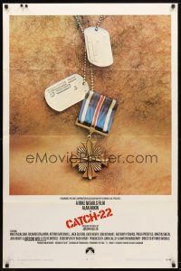 8f104 CATCH 22 1sh '70 directed by Mike Nichols, based on the novel by Joseph Heller!