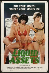 8f552 LIQUID A$$ETS 1sh '82 Sanja Sorrello, Samantha Fox, sexy girls!