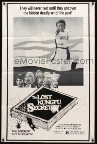 8f565 LOST KUNG FU SECRET 1sh '80 Chi Lo, uncover the hidden deadly art of the past!