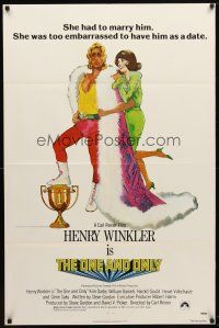 8f732 ONE & ONLY 1sh '78 Kim Darby was too embarrassed to have wrestler Henry Winkler as a date!