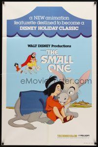 8f882 SMALL ONE 1sh '78 Walt Disney, Don Bluth, animated donkey cartoon!