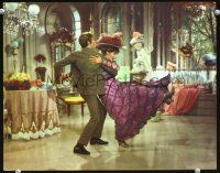 8g709 HELLO DOLLY color 11x14 still '70 happy Barbra Streisand dancing with Michael Crawford!