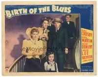 8g587 BIRTH OF THE BLUES LC '41 Bing Crosby, Mary Martin, Carolyn Lee, & Brian Donlevy on stairs!