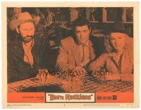 8g597 BORN RECKLESS LC #8 '59 sexy rodeo cowgirl Mamie Van Doren at table w/ Hunnicutt & Richards!
