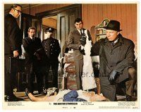8g086 BOSTON STRANGLER LC #1 '68 George Kennedy & cops examine dead body at murder scene!