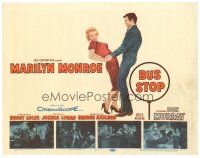 8g382 BUS STOP TC '56 full-length image of Don Murray grabbing sexy Marilyn Monroe + 4 scenes!