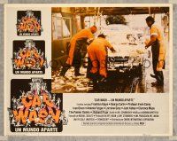 8g611 CAR WASH Spanish/U.S. LC #1 '76 c/u of Mercedes being cleaned, directed by Joel Schumacher!