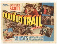 8g385 CARIBOO TRAIL TC '50 Randolph Scott & Gabby Hayes vs Native American Indians!