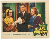 8g094 CASE OF THE BLACK PARROT LC '41 William Lundigan between Maris Wrixon & another woman!