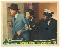 8g102 CHINESE CAT LC '44 c/u of Sidney Toler as Charlie Chan, Benson Fong & Mantan Moreland!