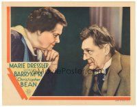 8g617 CHRISTOPHER BEAN LC '33 Marie Dressler, Lionel Barrymore, from Sidney Howard play!