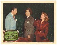 8g106 CORPSE CAME C.O.D. LC #3 '47 George Brent is surprised at Joan Blondell & Jim Bannon!