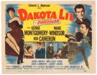 8g395 DAKOTA LIL TC '50 Marie Windsor is out to get George Montgomery as Tom Horn!