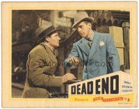 8g114 DEAD END LC R44 William Wyler classic, great close up of Humphrey Bogart & Joel McCrea!