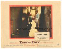 8g656 EAST OF EDEN LC #5 R57 Lois Smith w/ James Dean as he learns truth about his mother, Steinbeck