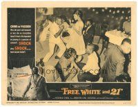 8g133 FREE, WHITE & 21 LC #5 '63 African-American teens dancing at party, interracial romance!