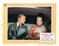 8g136 GAMBIT LC #1 '67 Michael Caine in car with sexy Shirley MacLaine wearing Asian costume!