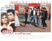 8g697 GREASE LC R98 close up of John Travolta & Olivia Newton-John in a most classic musical!