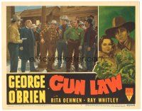 8g700 GUN LAW LC #7 R47 George O'Brien & men held at gunpoint by bad guy!