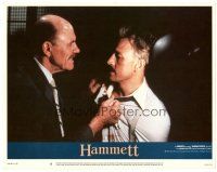 8g145 HAMMETT LC #8 '82 Wim Wenders directed, c/u of R.G. Armstrong grabbing Frederic Forrest!