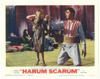 8g706 HARUM SCARUM LC #1 '65 great close up of Elvis Presley dancing with little Vicki Malkin!