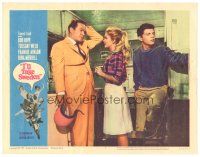 8g734 I'LL TAKE SWEDEN LC #3 '65 close up of Tuesday Weld between Bob Hope & Frankie Avalon!