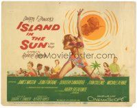 8g438 ISLAND IN THE SUN TC '57 James Mason, Joan Fontaine, Dorothy Dandridge, Harry Belafonte