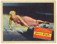 8g749 JEANNE EAGELS LC #8 '57 full-length image of sexiest Kim Novak laying on floor!