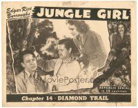 8g329 JUNGLE GIRL chapter 14 LC R47 Frances Gifford watches Tom Neal, Burroughs, Diamond Trail!