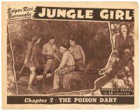 8g330 JUNGLE GIRL chapter 7 LC R47 pretty Frances Gifford watches Tom Neal, The Poison Dart!