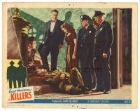8g162 KILLERS LC #7 '46 Edmond O'Brien, Ava Gardner & Levene by dying Dekker, from Ernest Hemingway!