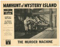 8g334 MANHUNT OF MYSTERY ISLAND chapter 3 LC #5 R56 bad guys test The Murder Machine on tiny plane!