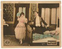 8g821 MICKEY LC '18 newly rich Mabel Normand models wonderful fancy gown!