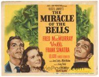 8g466 MIRACLE OF THE BELLS TC '48 Frank Sinatra, pretty Alida Valli & Fred MacMurray
