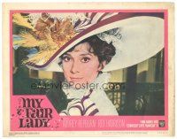 8g840 MY FAIR LADY LC #1 '64 best close up of beautiful Audrey Hepburn in her famous dress!